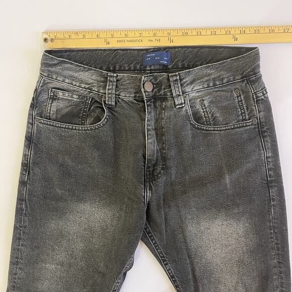 Zara Man Faded Black Denim Jeans - Picture 8 of 8
